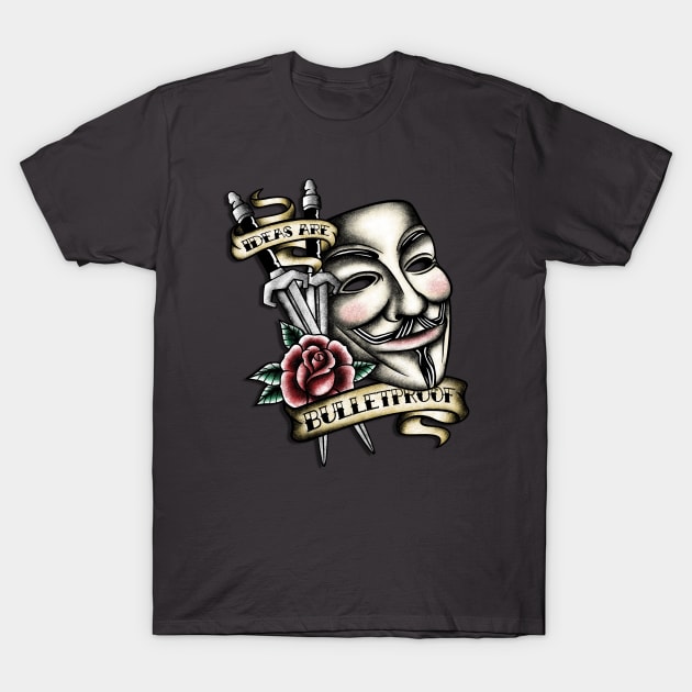 Old school Vendetta T-Shirt by NemiMakeit